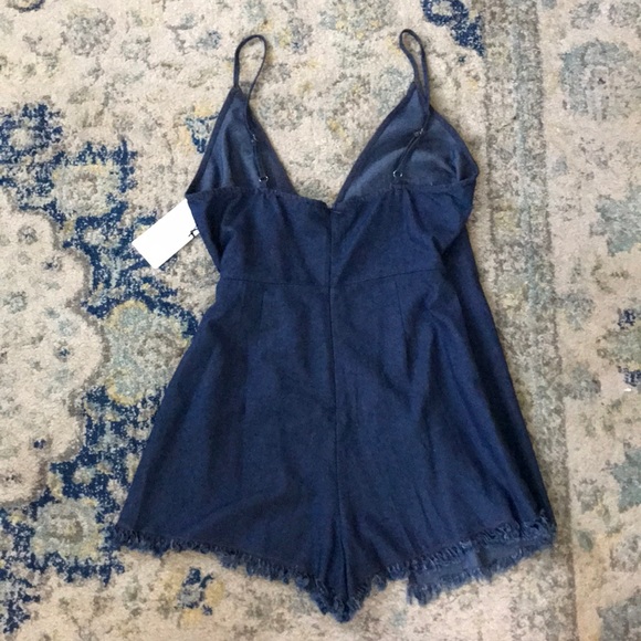 NWT Blue Jean Romper ! - Picture 3 of 4